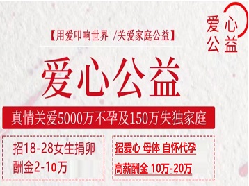 陆良捐卵助孕生子 爱心志愿者招募
